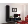 Cama uždara Spintelė VIGO '180' 180/40/30 juodas/juodas blizgus