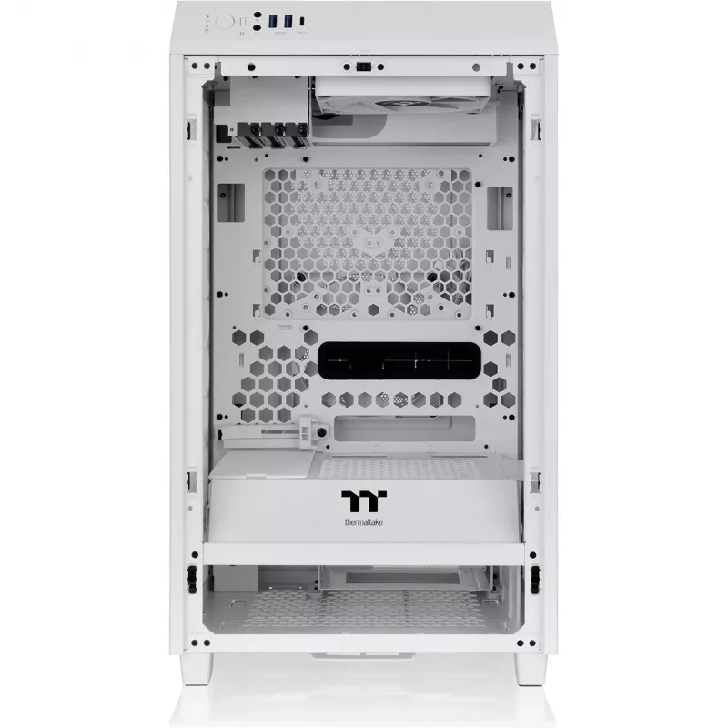 Thermaltake The Tower 200 Micro-Tower Mini-ITX korpusas su langu baltas