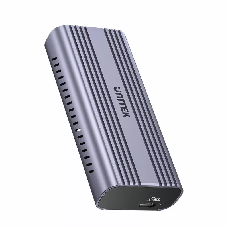 SSD dėklas UNITEK S1226A Juoda Pilka M.2 PCI Express 40 Gbit/s