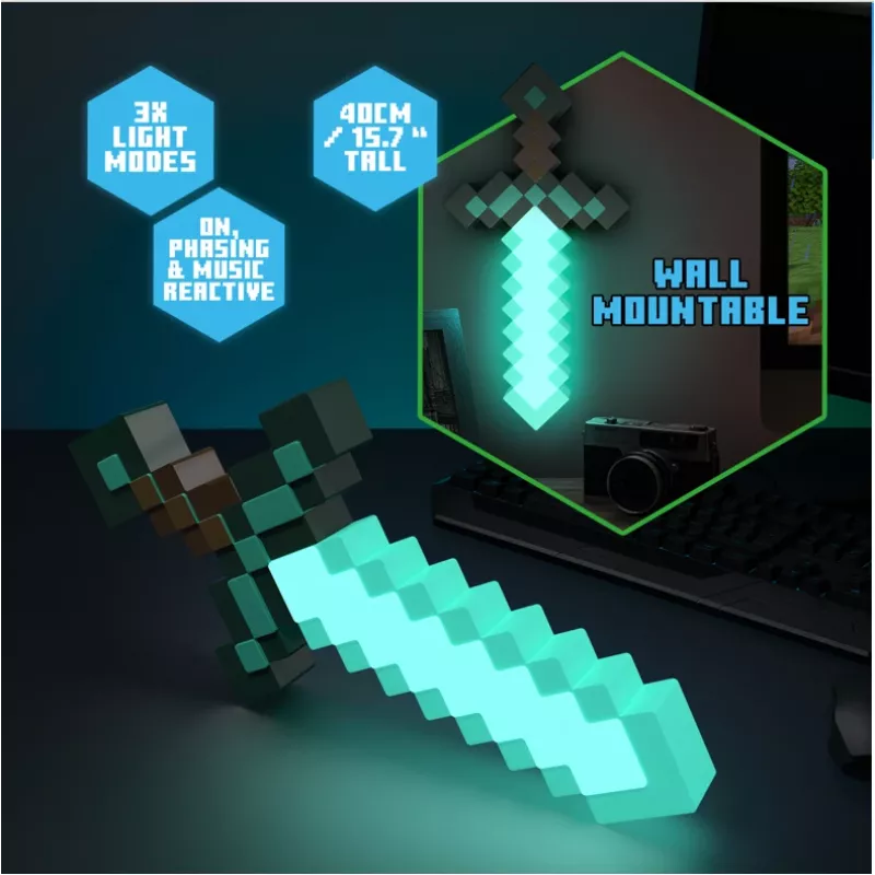 Paladone Minecraft Sword Light dekoracinė lemputė