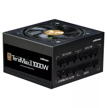 Zalman ZM1000-TMX2 TerraMax II 80 Plus Gold maitinimo blokas pilnai modulinis ATX 3.0 PCIe 5.0