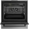 Laisvai pastatoma dujinė-elektrinė viryklė BEKO FBM62330GXTN 60 cm, 4 dujiniai degikliai, 72 L elektrinė orkaitė, energijos klasė A