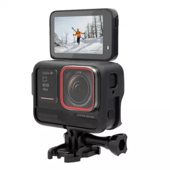 Plastikinis narvas PULUZ, skirtas Insta360 Ace Pro (juodas)