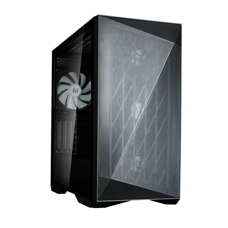 Zalman Z9 Iceberg MS juodas ATX vidutinis bokštas kompiuterio korpusas su 4x 140 mm ARGB ventiliatoriais