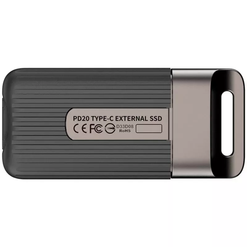 Išorinis SSD Team Group PD20 Mini 1TB, nešiojama NVMe USB-C atmintinė