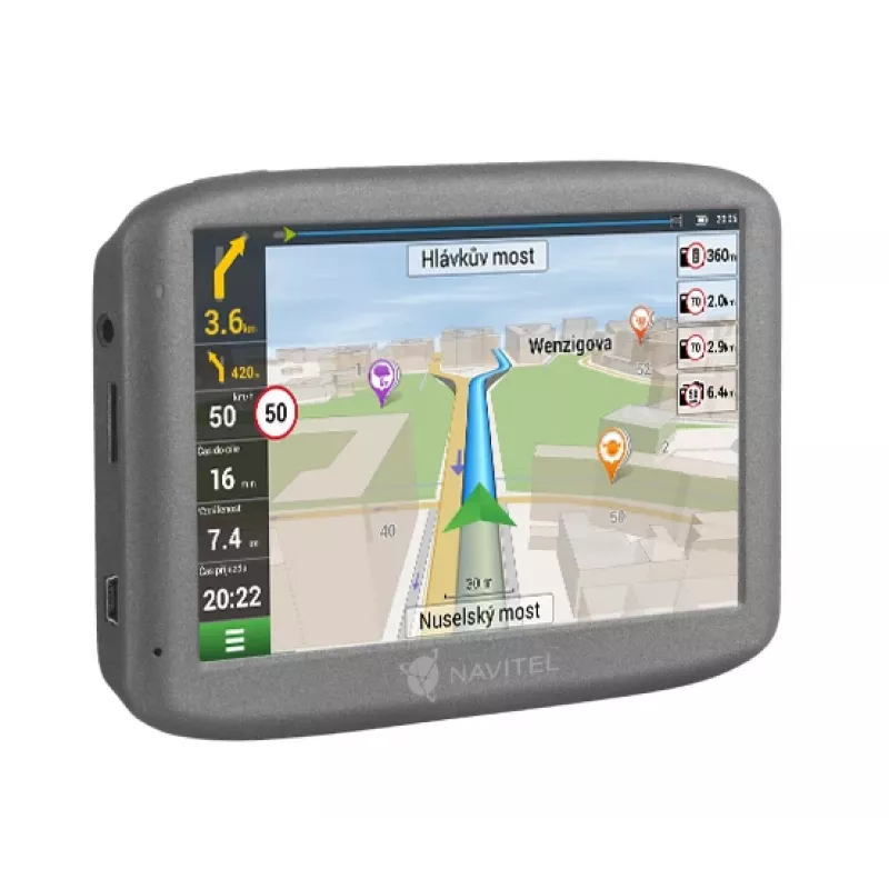 Navitel E501 Navigatorius 12,7 cm (5 colių) TFT lietimui jautrus ekranas Pilka
