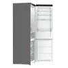 Šaldytuvas su šaldikliu Gorenje NRB620E61X4WFE, laisvai pastatomas, nerūdijantis plienas, bendras tūris 413 L, šaldiklis apačioje 130 L, NoFrost, LED ekranas