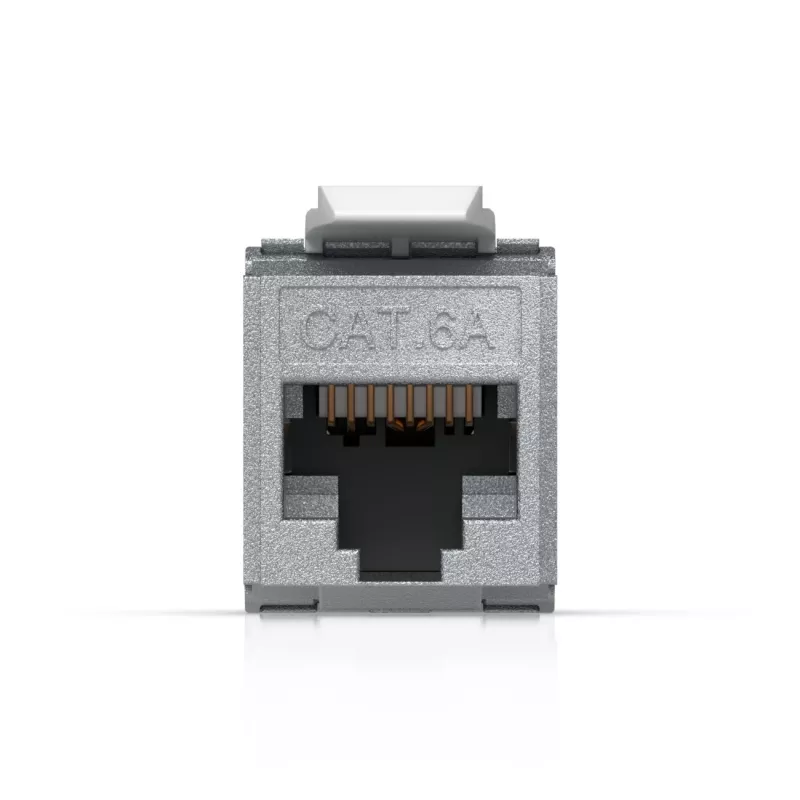 Keystone lizdas Ubiquiti UACC-Keystone-Jack-C6A RJ-45 plokščias metalinis