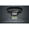 Nitecore NU33 NU serijos LED žibintuvėlis ant galvos juostos, 700 lumenų, juodas