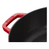 Staub Roaster Chistera 28 cm apvali vyšninė raudona 40511-474-0
