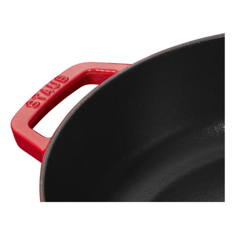 Staub Roaster Chistera 28 cm apvali vyšninė raudona 40511-474-0