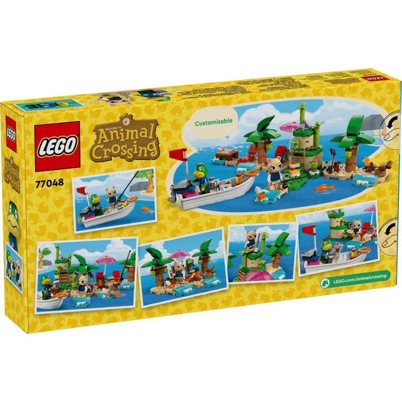 LEGO konstruktorius 77048 Animal Crossing kelionė valtimi su Kapitono sala