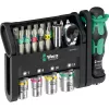 Įrankių rinkinys Wera Tool-Check Modular Set 1 – 50 dalių modulinis dirbtuvių rinkinys, įvairūs antgaliai ir lizdiniai raktai
