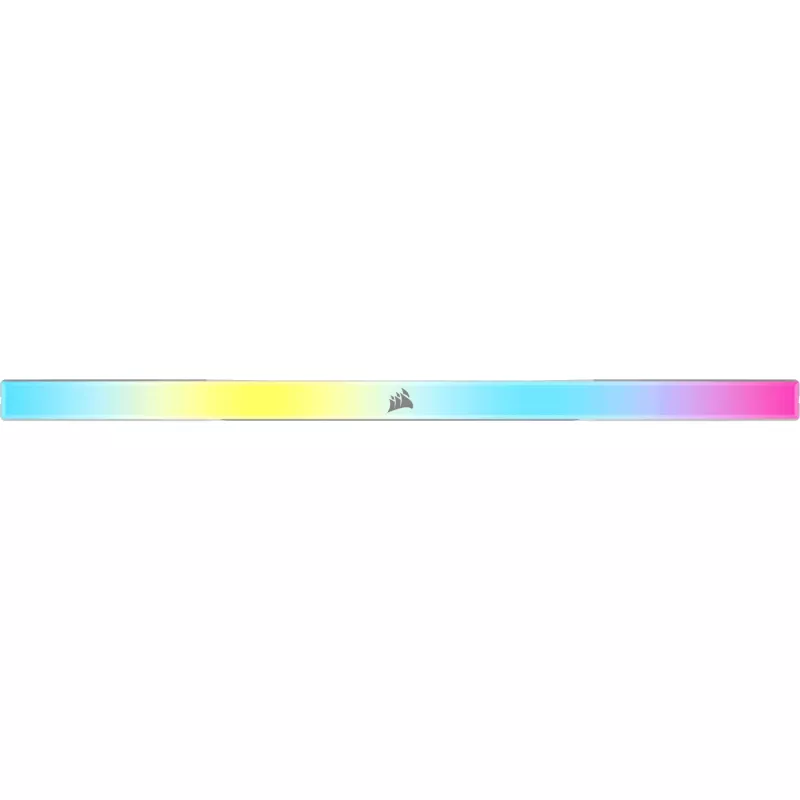 Corsair Vengeance RGB 32 GB (2x 16 GB) DDR5-6400 Dual-Kit, balta, CMH32GX5M2B6400C32W, INTEL XMP