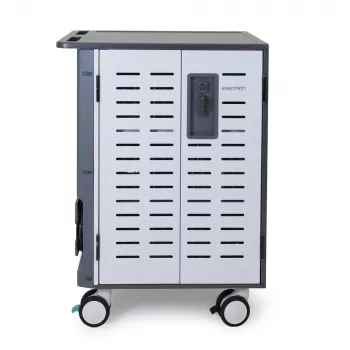Ergotron Zip40 – Įkrovimo vežimėlis 40 planšečių / nešiojamųjų kompiuterių, ekranas iki 39,6 cm (15,6 col.)