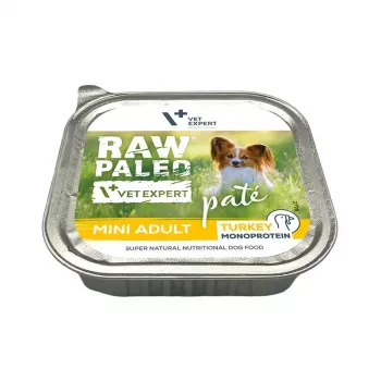 RAW PALEO Pate Mini Adult Beef – šlapias ėdalas šunims – 150 g