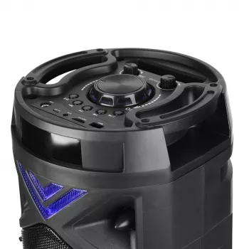 MEDIA-TECH POWER AUDIO BT FUNBOX KEG PRO MT3182 – nešiojamas Bluetooth garsiakalbis su karoke