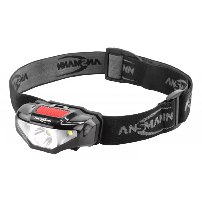 Ansmann HD70B - Galvos žibintuvėlis - Juodas - ABS plastikas - IP44 - LED - 1 šviesos šaltinis