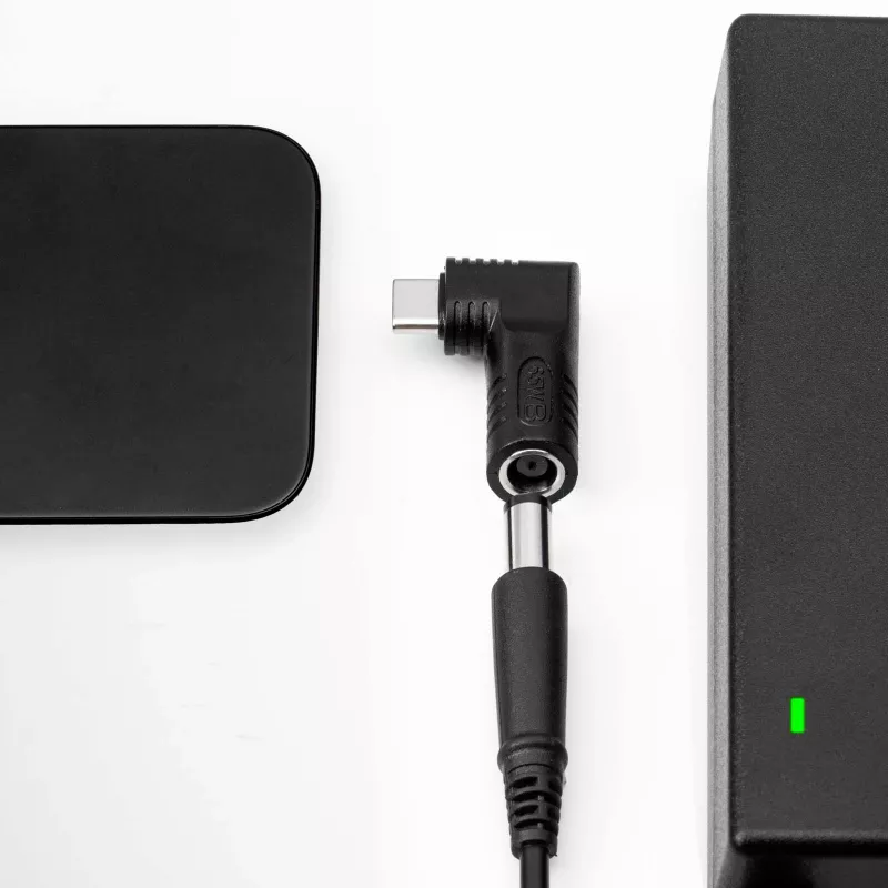 Akyga AK-ND-D17 DC 3,0 x 1,0 mm – USB-C PD adapteris nešiojamojo kompiuterio įkrovikliui, 65 W
