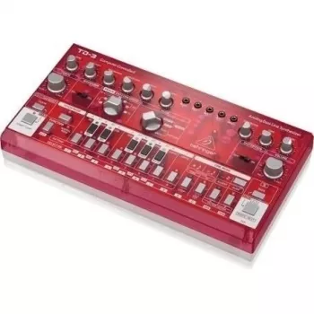 Behringer TD-3-SB Sintetizator bosinės linijos Raudonas permatomas