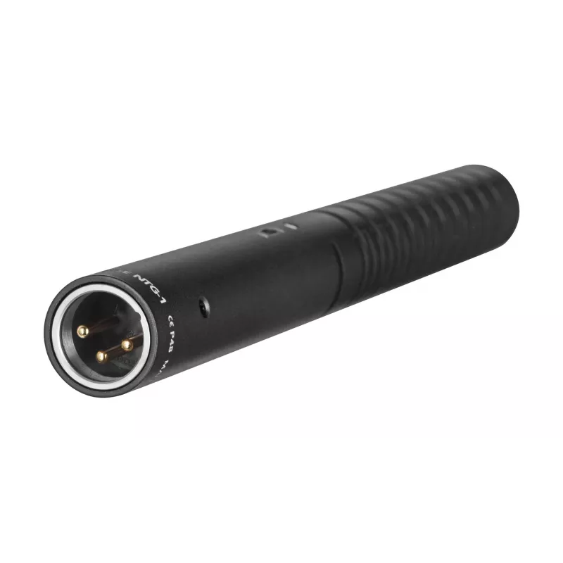 RØDE NTG1 mikrofonas juodas Skaitmeninis vaizdo kameros mikrofonas