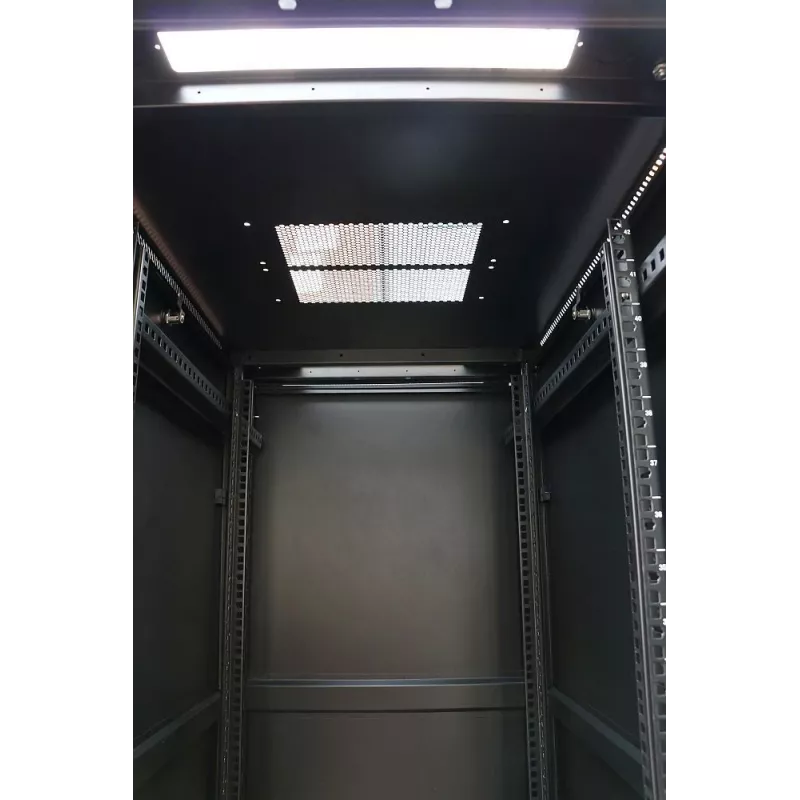 Stovimas serverio spintos korpusas Extralink 42U 600x800 Juoda
