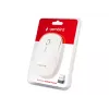 Belaidė pelė GEMBIRD MUSW-4B-01-W, ambidekstrinė, optinė 1600 DPI, 4 mygtukai, RF belaidė, balta