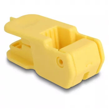DeLOCK 86033 krimptuvas RJ45 lauko montavimo kištukams, geltonas, 25 mm x 60 mm x 23 mm