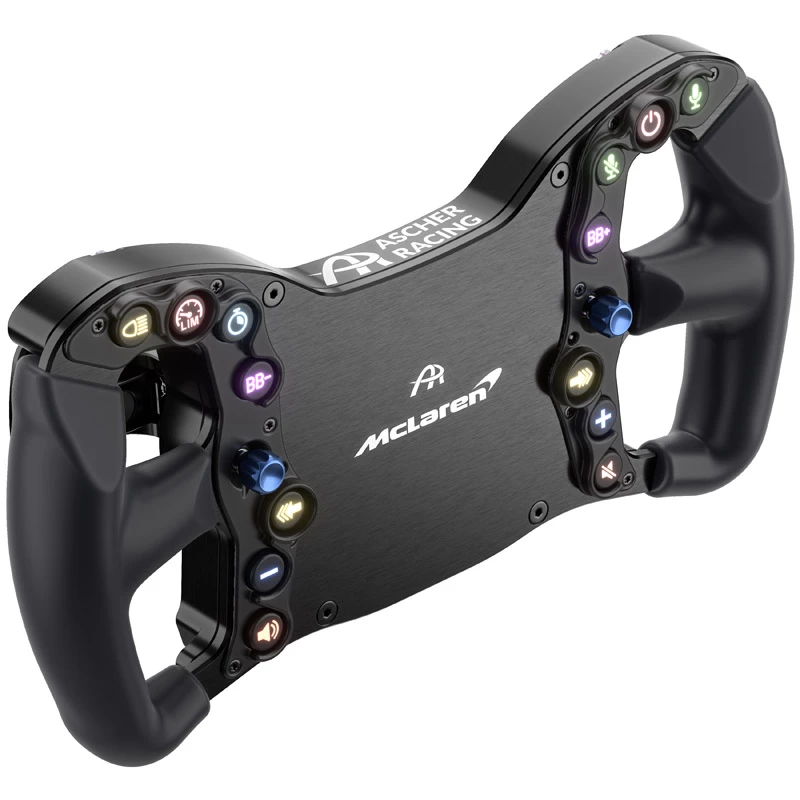 Vairaratis Ascher Racing McLaren Artura Sport-SC Butterfly Style Quick Release – sim racing vairaratis