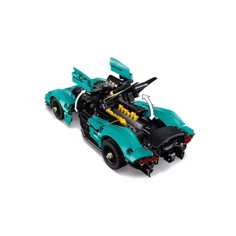 LEGO Technic konstravimo rinkinys Aston Martin Valkyrie modelis 1:8 masteliu, 707 detalės, rekomenduojamas amžius 9+