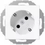 Jung SCHUKO kištukinis lizdas 16A 250V 45° A 520-45 KI WW (A520-45KIWW)