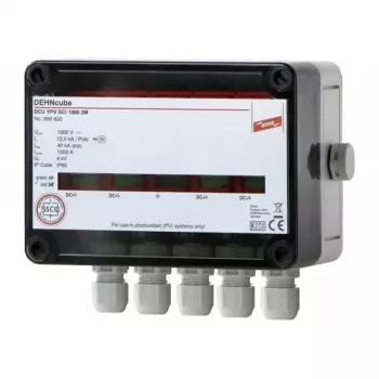DEHN apsauginis iškroviklis DEHNcube DCUYPV SCI1000 2MPP iki 1000VDC (900920)