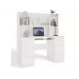 KUBA Rašomasis stalas komplektas + Extension Piece, baltas