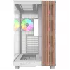 Korpusas Thermaltake View 380 XL WS ARGB Snow White – Midi bokštas, ATX palaikymas, langas