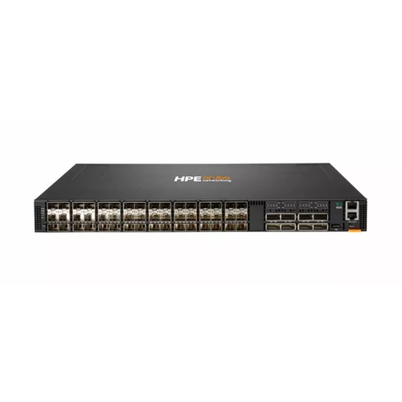 HPE Aruba 8325-48Y8C jungiklis - L3 valdomas - 48 x 10/25 Gigabit SFP+/SFP28 + 8 x 40/100 Gigabit QSFP+/QSFP28, oro srautas iš galo į priekį, montuojamas stelaže
