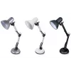 Stalinė lempa ESPERANZA AVIOR E27 12W LED, juoda, reguliuojamas aukštis, lanksti rankena, E27 lizdas