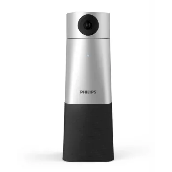 Vaizdo konferencijų kamera Philips PSE0550, 4K Ultra HD, 30 fps, CMOS, juoda/sidabrinė