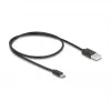 DeLOCK HDMI jungiklis 2 x HDMI įėjimas į 1 x HDMI išėjimas 8K 60 Hz integruotas kabelis 50 cm