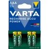 VARTA HR03 AAA įkraunama baterija Accu Power 800 mAh 56703 4 vnt. Žalia