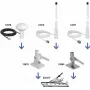 NAVILOCK - antena - Navigacija - 28 dBi - kryptinė - lauke, viduje, laivas
