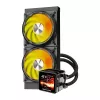 CPU vandens aušintuvas Darkflash DE240 (juodas) – 240 mm radiatorius, AIO skystinis aušintuvas