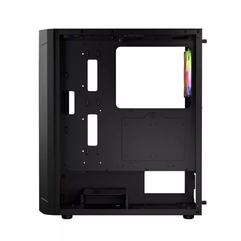 Logic Aramis ARGB MINIDI USB 3.0 korpusas juodas