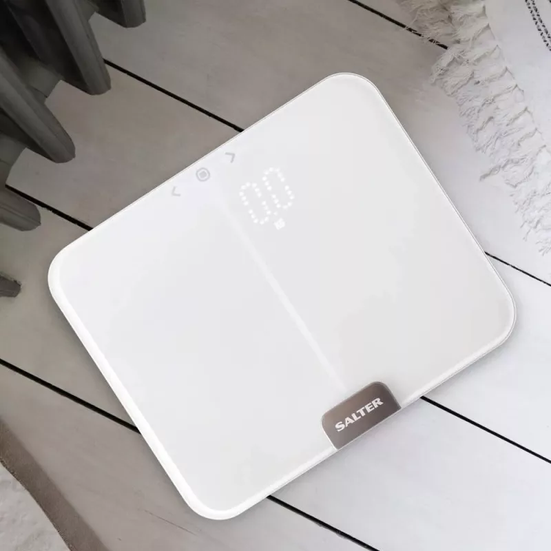 Salter 9164 WH3RJLEU16 Ghost Compact Analyser White - kūno sudėties analizatorius
