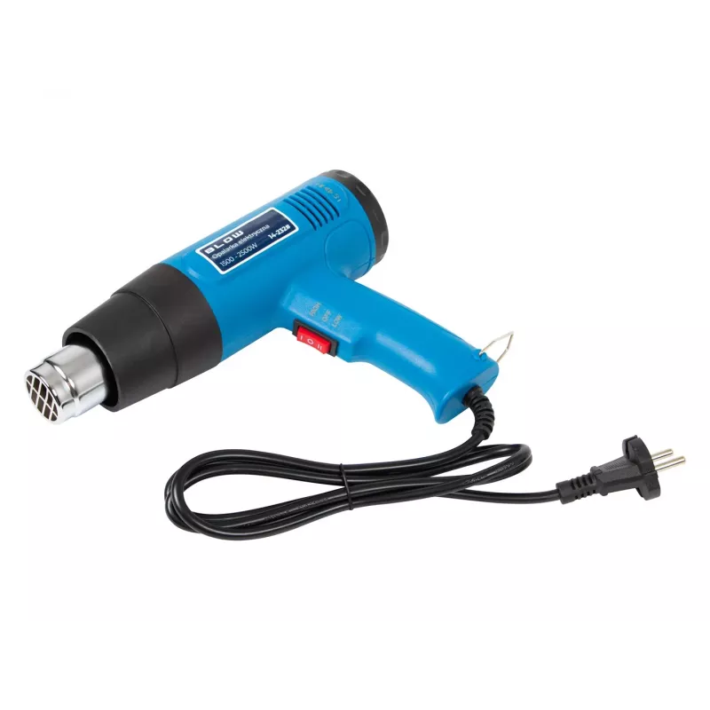 Elektrinis karšto oro pistoletas 1500 / 2500W 300 - 650°C BLOW