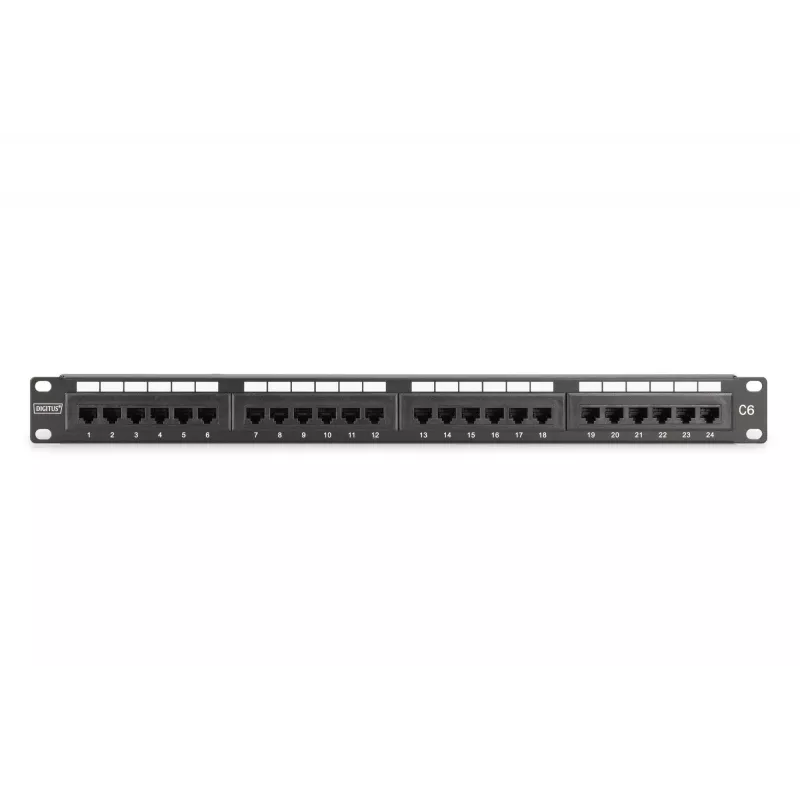 Digitus CAT6 neekranuotas skydinis lizdynas DN-91624U-CR