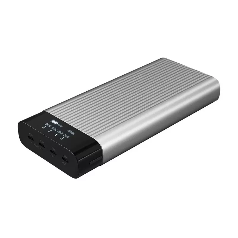 HYPER HJ245B 27000 mAh sidabrinė Power Bank
