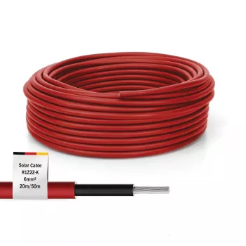 Kabelis Digitus DK-SCIC6R-0500 50m 6mm² Raudonas PV Kabelis 1500V DC
