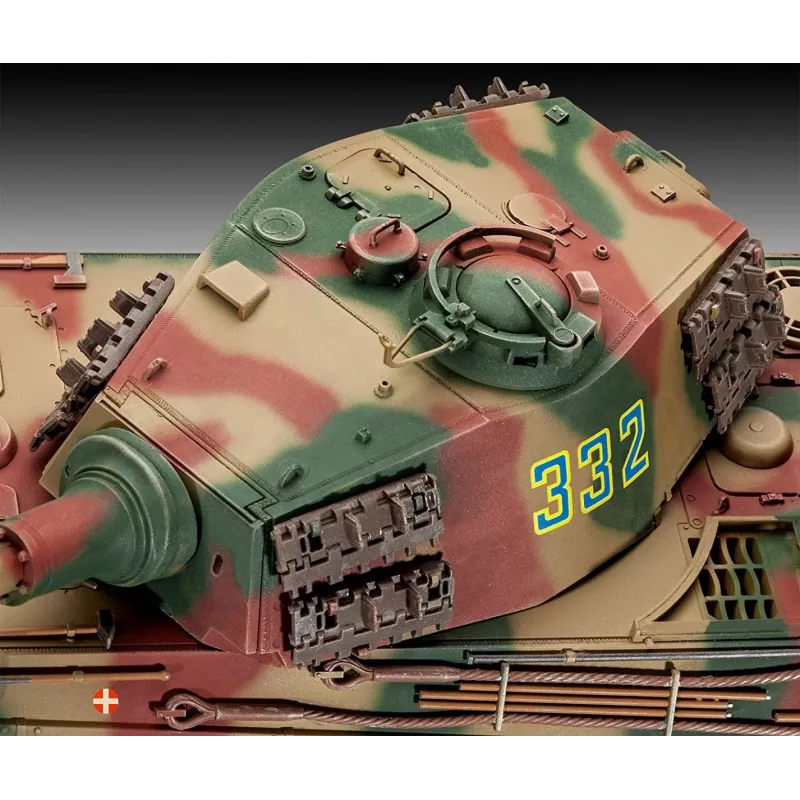 Revell 1:35 Tiger II Ausf.B (Henschel bokštas) modelio rinkinys