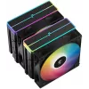 Oro aušintuvas DeepCool AG620 BK ARGB V2 — 120 mm dviejų ventiliatorių, 6 šilumos vamzdeliai, LGA 1700/AM4/AM5, juodas