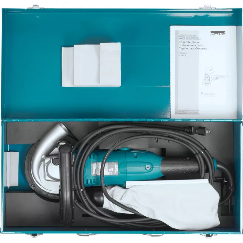 Šlifuoklis nešiojamas Makita PC5001C 10500 RPM Juoda, Mėlyna 1400 W